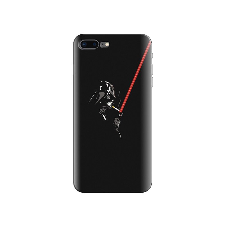 Husa Iphone 8 plus Man Smoking Cigarette With Black Background Pics