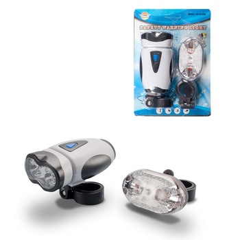 Set Far (lanterna) si Stop cu led SJ09-15 alb-negru Set Far (lanterna) si Stop cu led SJ09-15 alb-negru