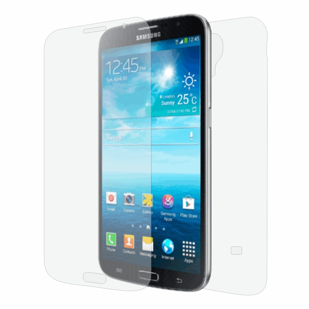 Folie de protectie Clasic Smart Protection Samsung Galaxy Mega 6.3 fullbody,protectie completa ecran si spate+Smart Spray®,Smart Squeegee® si microfibra incluse