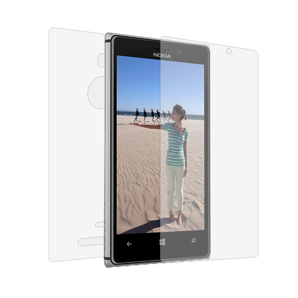 Folie de protectie Clasic Smart Protection Lumia 925 fullbody,protectie completa ecran si spate+Smart Spray®,Smart Squeegee® si microfibra incluse