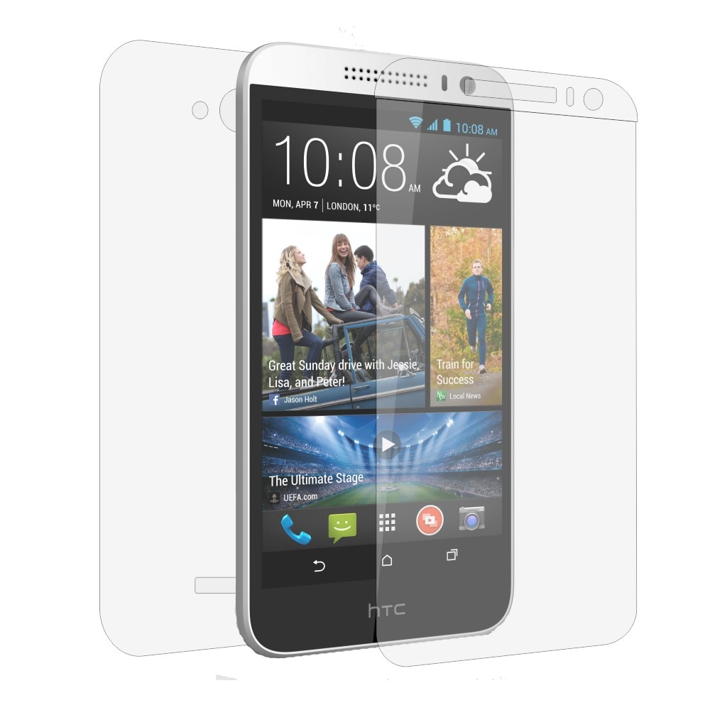 Folie de protectie Clasic Smart Protection Desire 616 fullbody,protectie completa ecran si spate+Smart Spray®,Smart Squeegee® si microfibra incluse