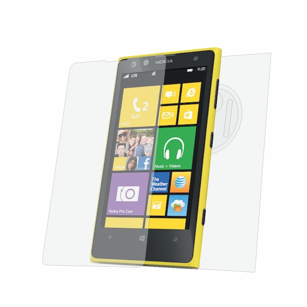Folie de protectie Clasic Smart Protection Lumia 1020 fullbody,protectie completa ecran si spate+Smart Spray®,Smart Squeegee® si microfibra incluse