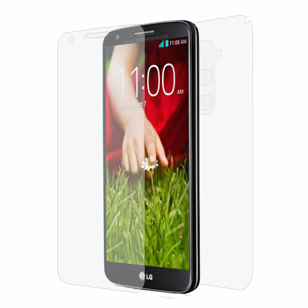 Folie de protectie Clasic Smart Protection LG G2 fullbody,protectie completa ecran si spate+Smart Spray®,Smart Squeegee®,instructiuni instalare si microfibra incluse