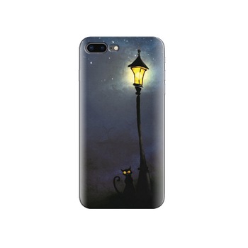 Husa Iphone 7 Plus Night Street Light Cat Art Hq Husa Iphone 7 Plus Night Street Light Cat Art Hq