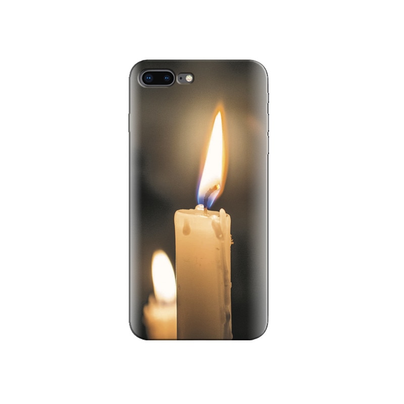 Husa Iphone 7 Plus White Wax Candle Flames Resolution 750 X 1334