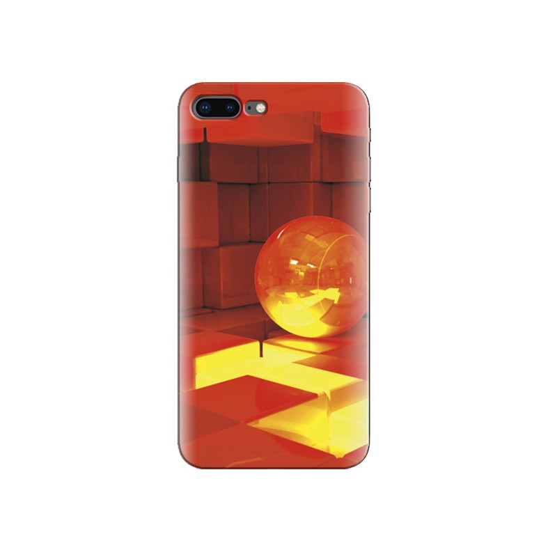 Husa Iphone 7 Plus Wonderful Orange Lighting Backgrounds