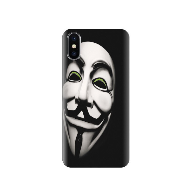 Husa silicon IPHONE X Black And White Joker