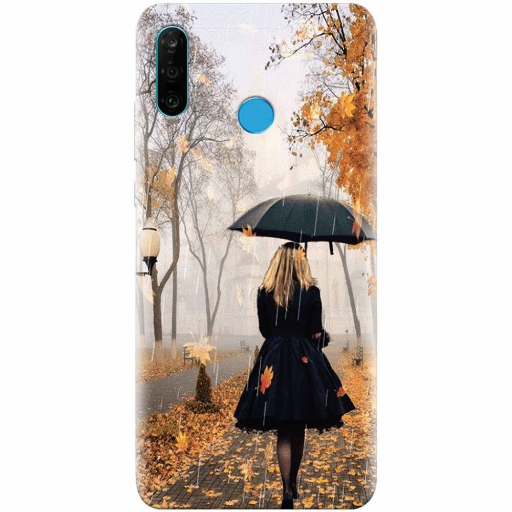 Husa silicon pentru Huawei P30 Lite, Autum