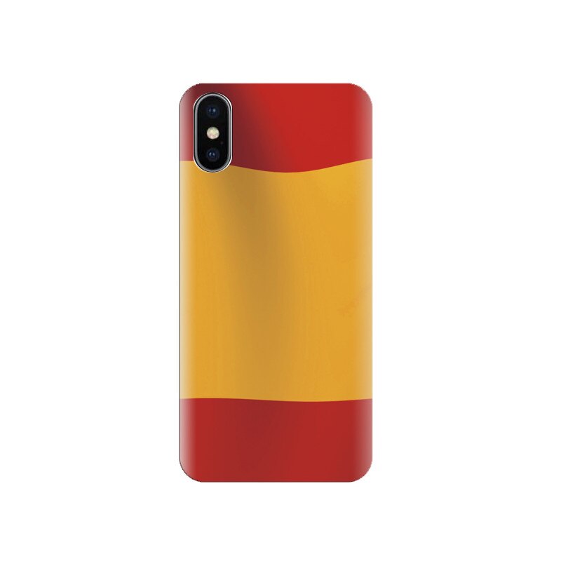 Husa silicon IPHONE X Spain Flag