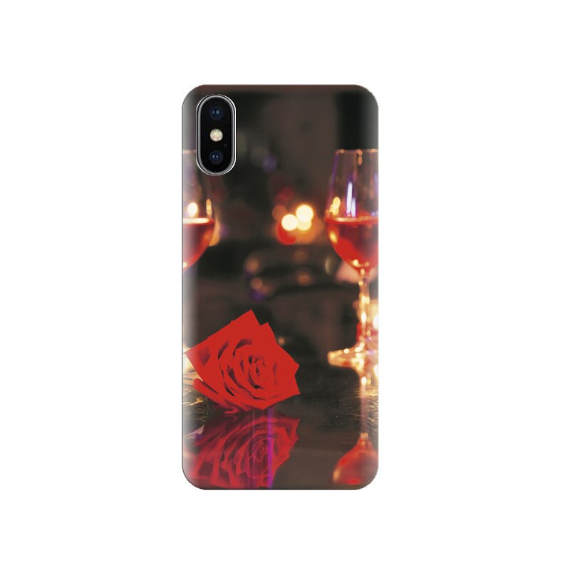 Husa silicon IPHONE X Romantic Evening With Wine S