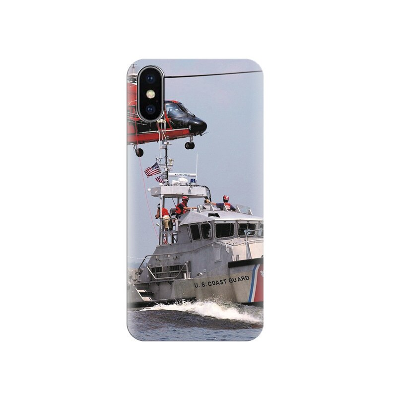 Husa silicon IPHONE X U.S.Coast Guards