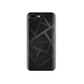 Husa Iphone 7 Plus Geometric Black Husa Iphone 7 Plus Geometric Black