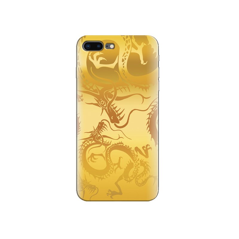 Husa Iphone 8 plus Gold Glitter