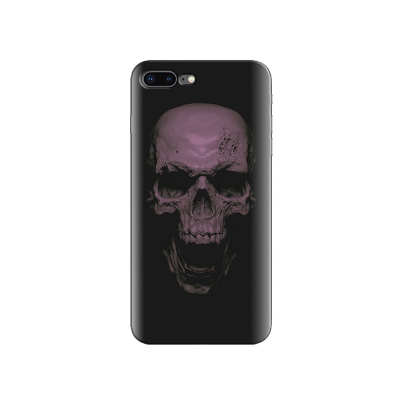 Husa Iphone 7 Plus Grey Skull