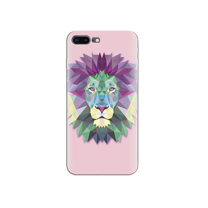 Husa Iphone 8 plus Polygon Lion