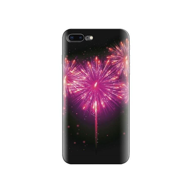 Husa Iphone 8 plus Pink Feathers