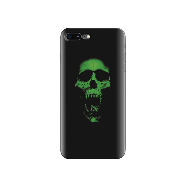 Husa Iphone 8 plus Green Skull