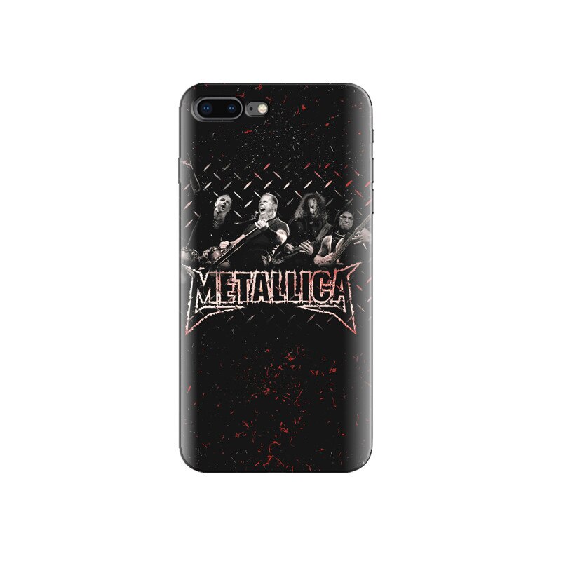Husa Iphone 8 plus Metallica Black