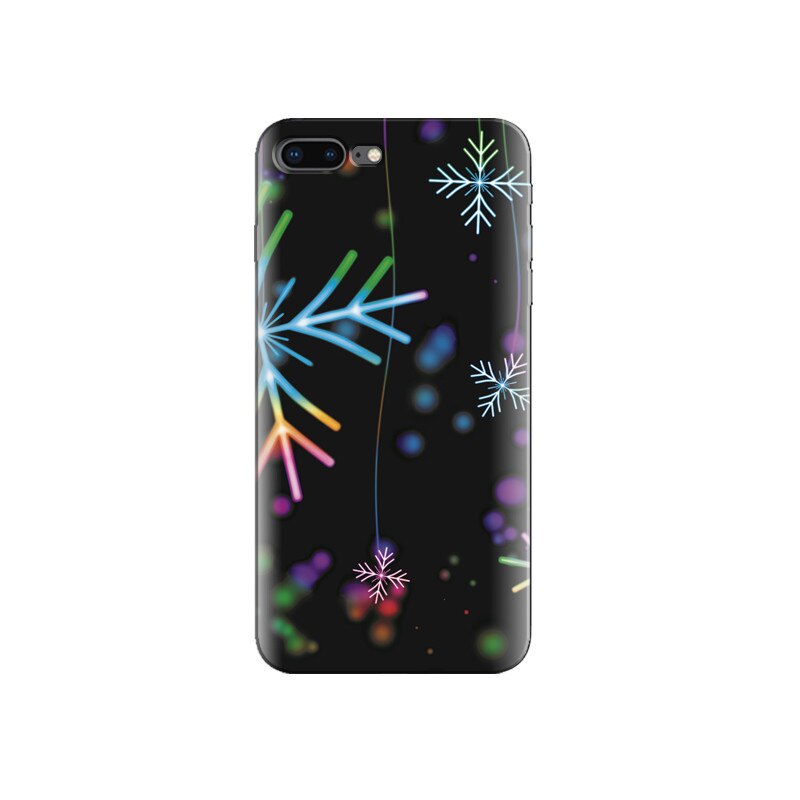 Husa Iphone 8 plus Neon Snowflakes