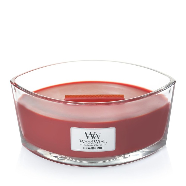 Lumanare Parfumata Ellipse Cinnamon Chai, WoodWick®