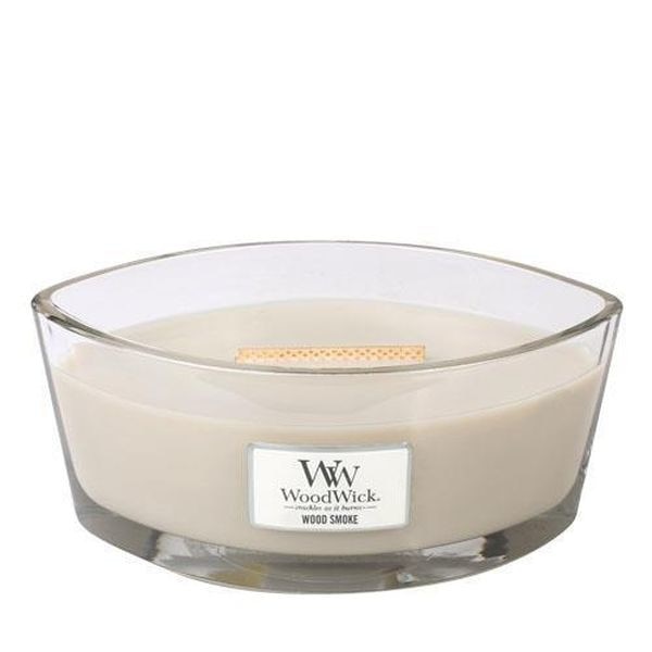 Lumanare Parfumata Ellipse Wood Smoke, WoodWick®