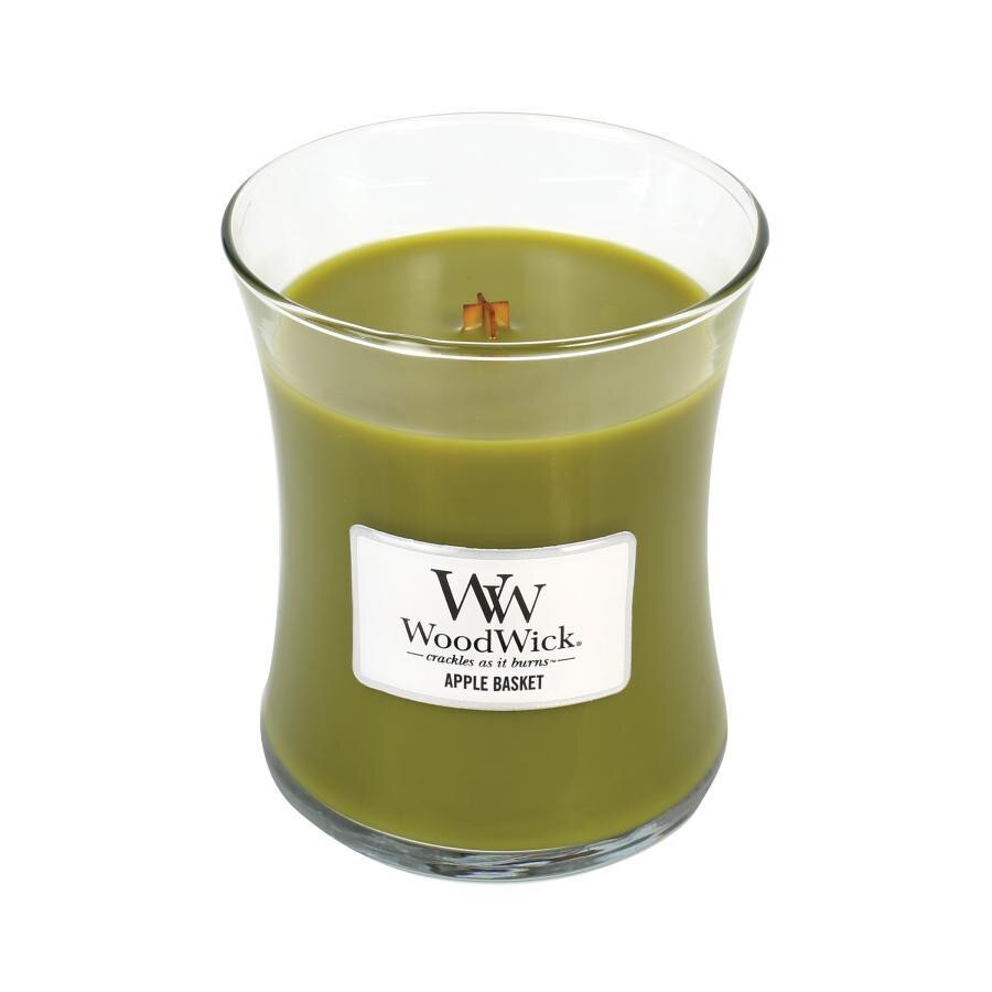 Lumanare Parfumata Borcan Mediu Apple Basket, WoodWick®