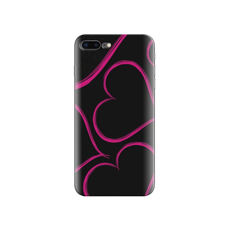 Husa Iphone 8 plus Painted Hearts