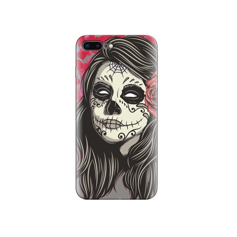 Husa Iphone 8 plus Mexican Girl Skull