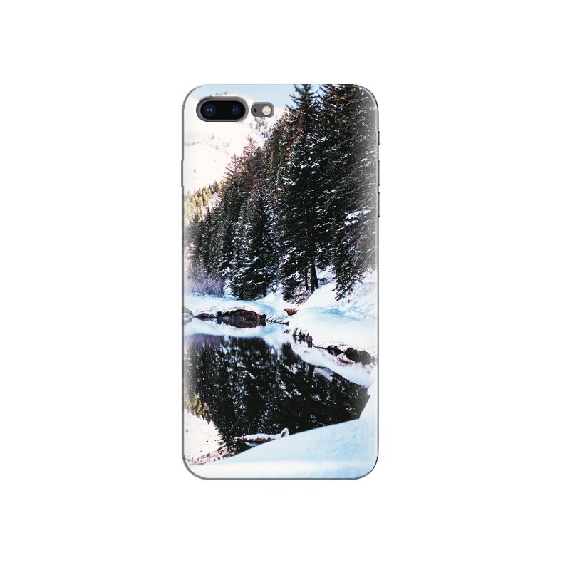 Husa Iphone 8 plus Winter Lake