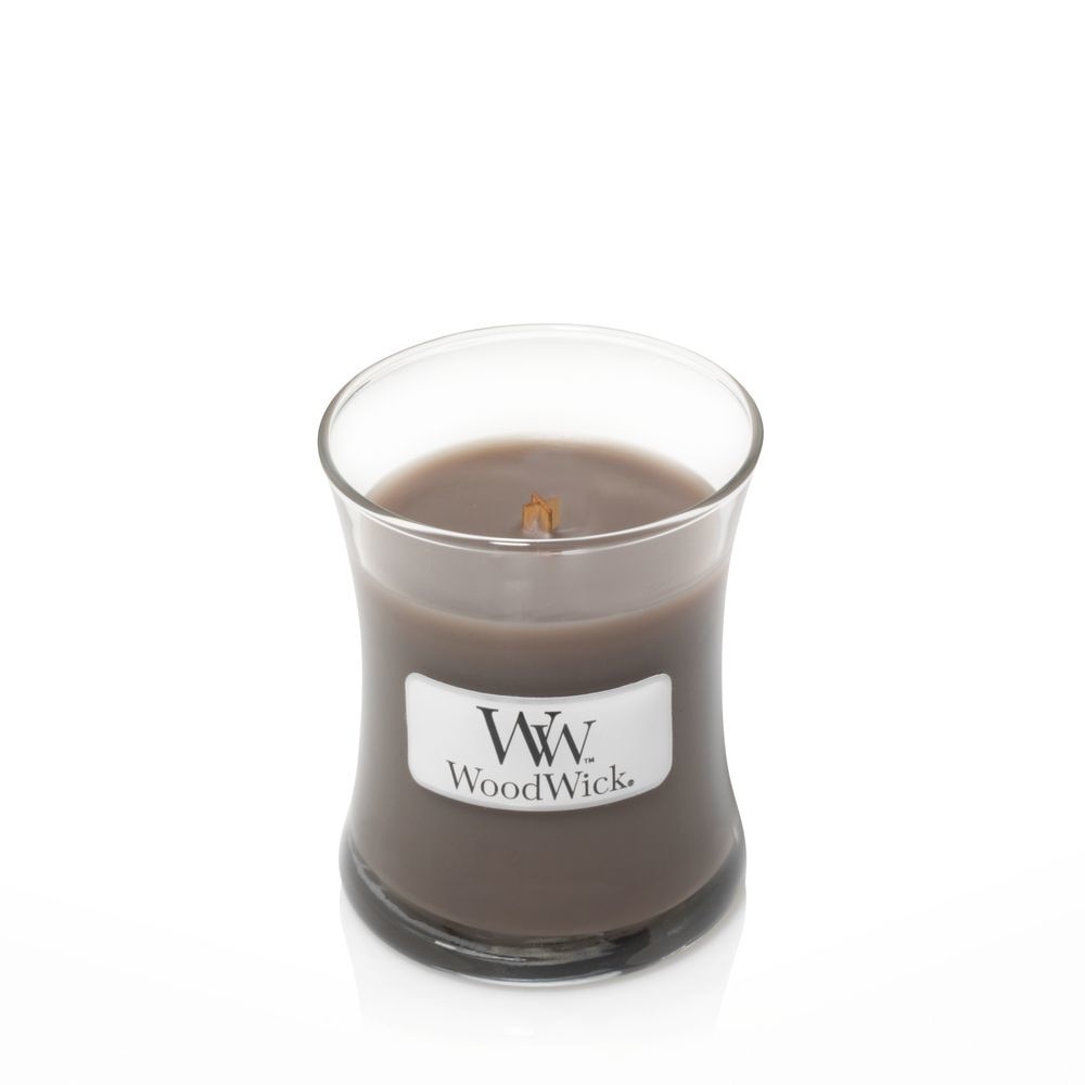 Lumanare Parfumata Borcan Mic Sand & Driftwood, WoodWick®