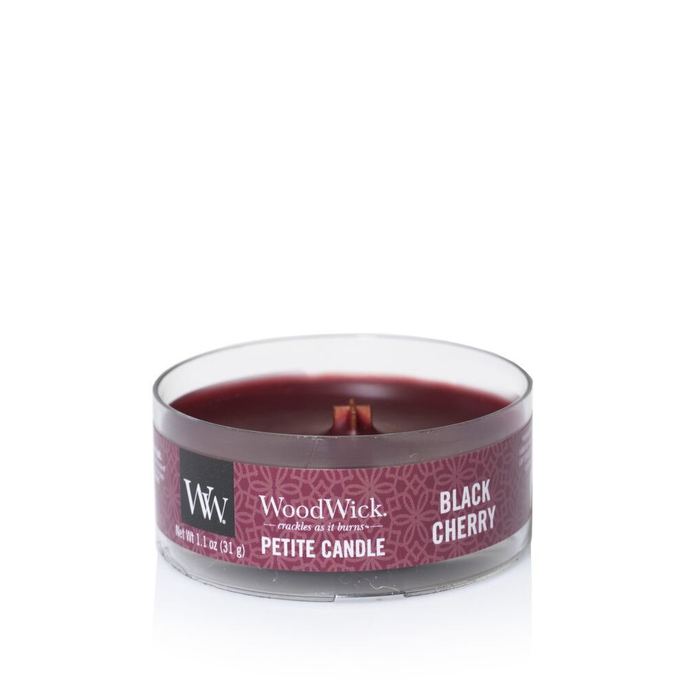 Lumanare Parfumata Petite Black Cherry, WoodWick®