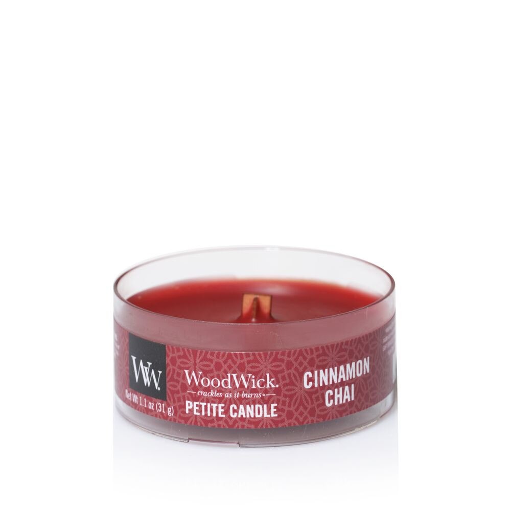 Lumanare Parfumata Petite Cinnamon Chai, WoodWick®