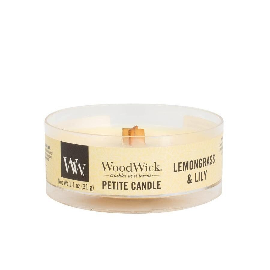 Lumanare Parfumata Petite Lemongrass & Lily, WoodWick®