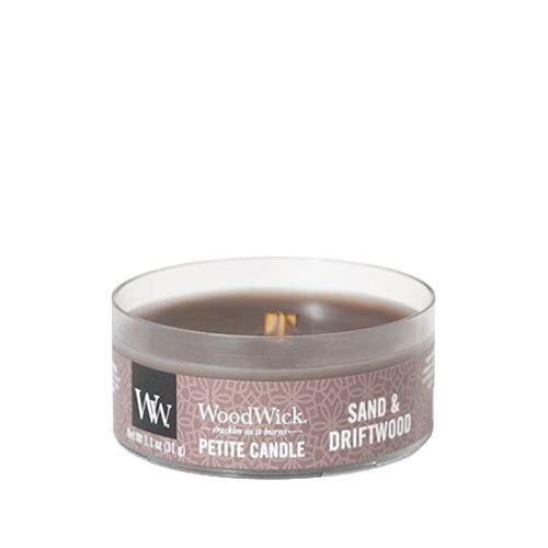 Lumanare Parfumata Petite Sand & Driftwood, WoodWick®