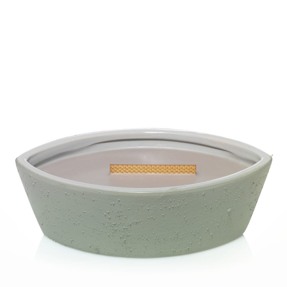 Lumanare Parfumata Ellipse Wood Smoke, Concrete Collection, WoodWick®