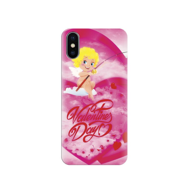 Husa silicon IPHONE X Valentines Day Angel