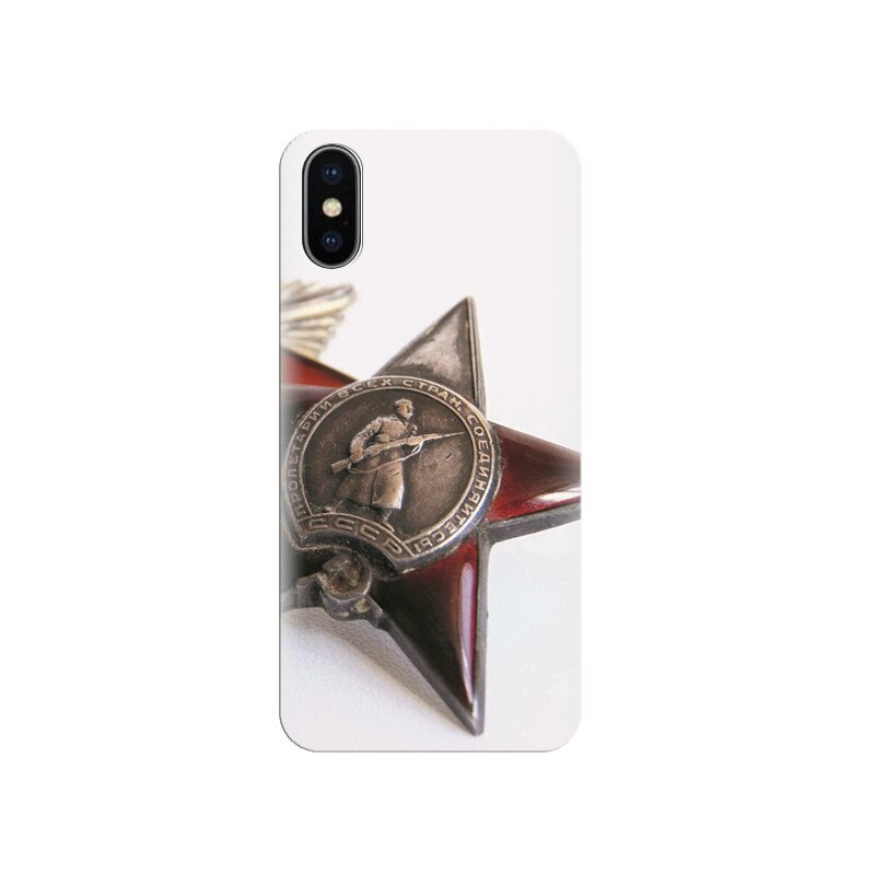 Husa silicon IPHONE X Victory Award Medals High Resolutions