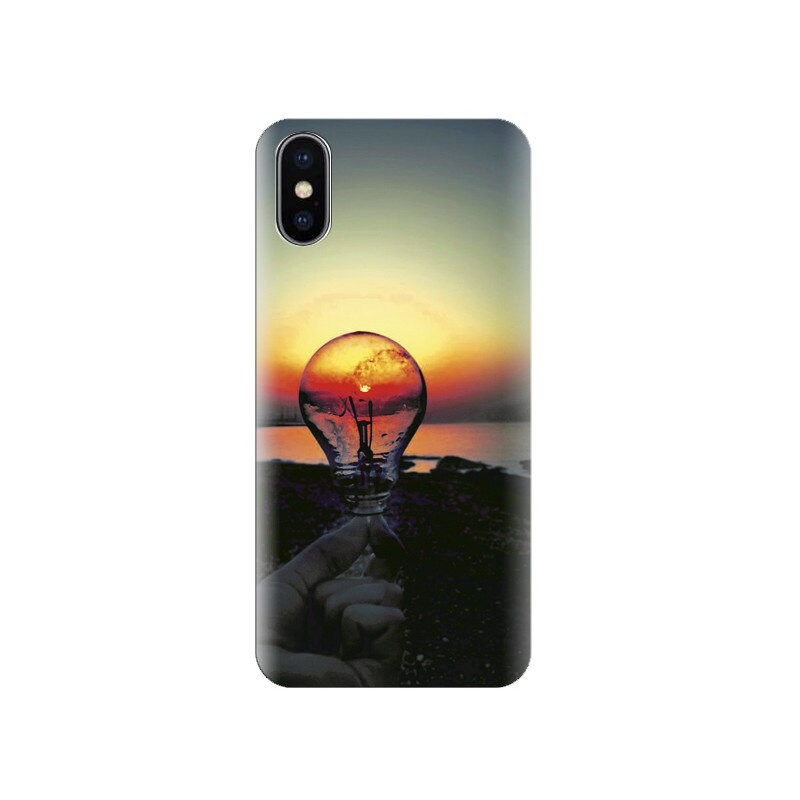 Husa silicon IPHONE X Unique Sunset Nature
