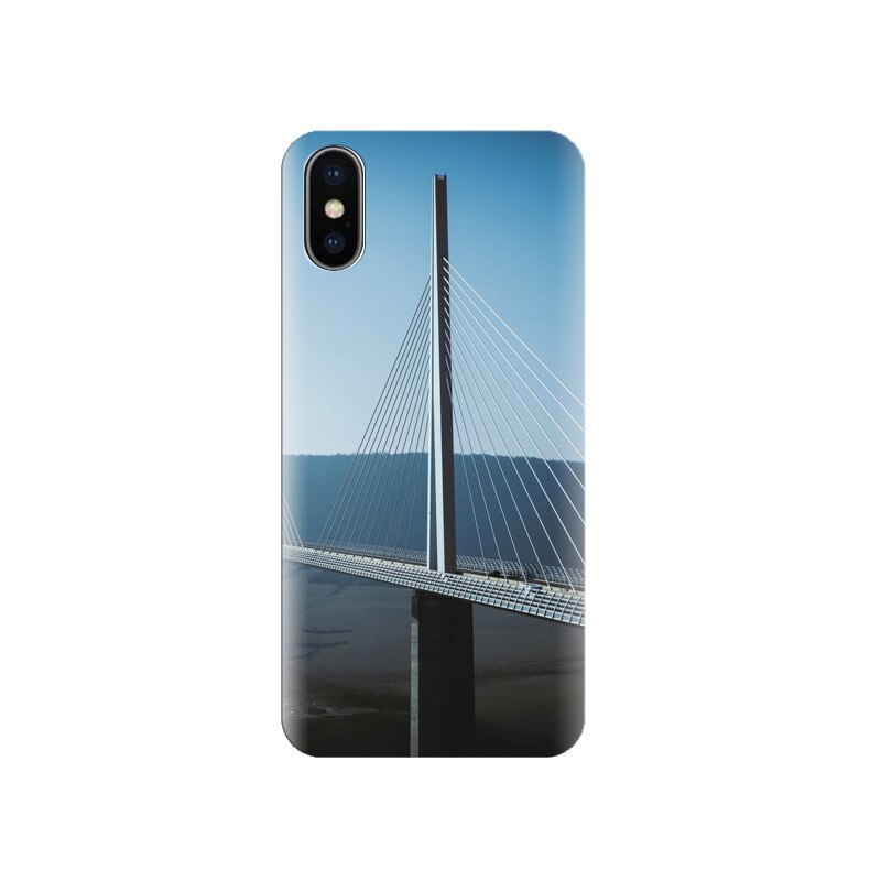 Husa silicon IPHONE X Viaduc De Millau France Bridge