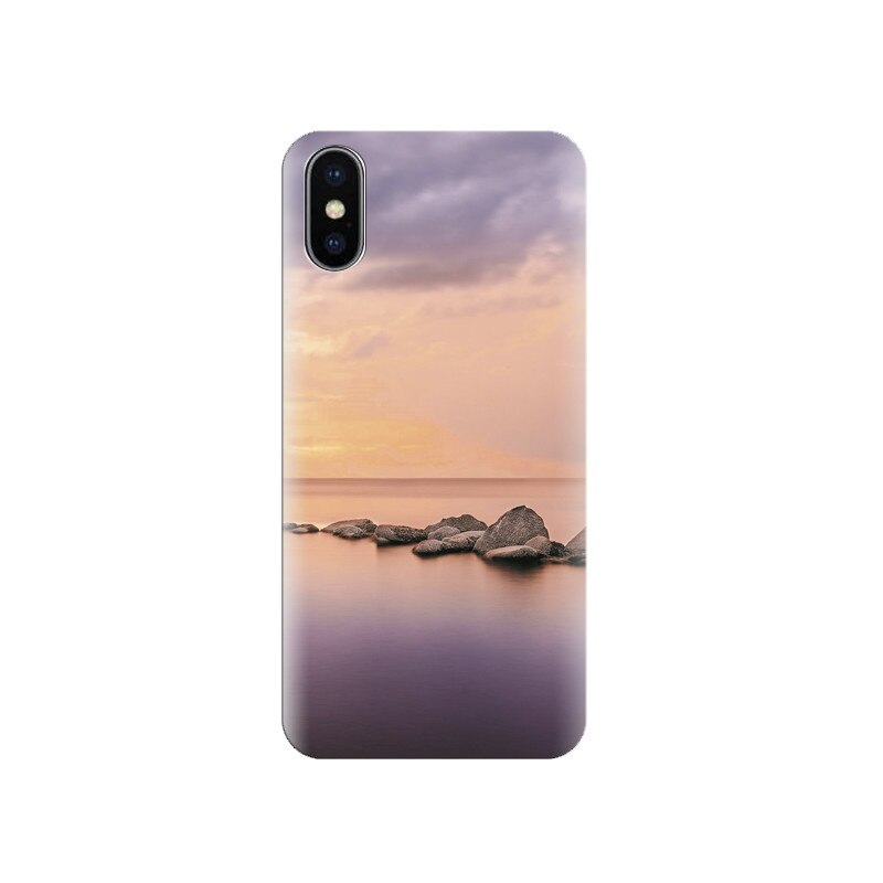 Husa silicon IPHONE X Still Beach Sd