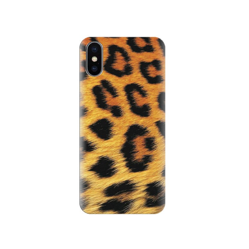 Husa silicon IPHONE X Tiger Lion Leopard Skin Color For S
