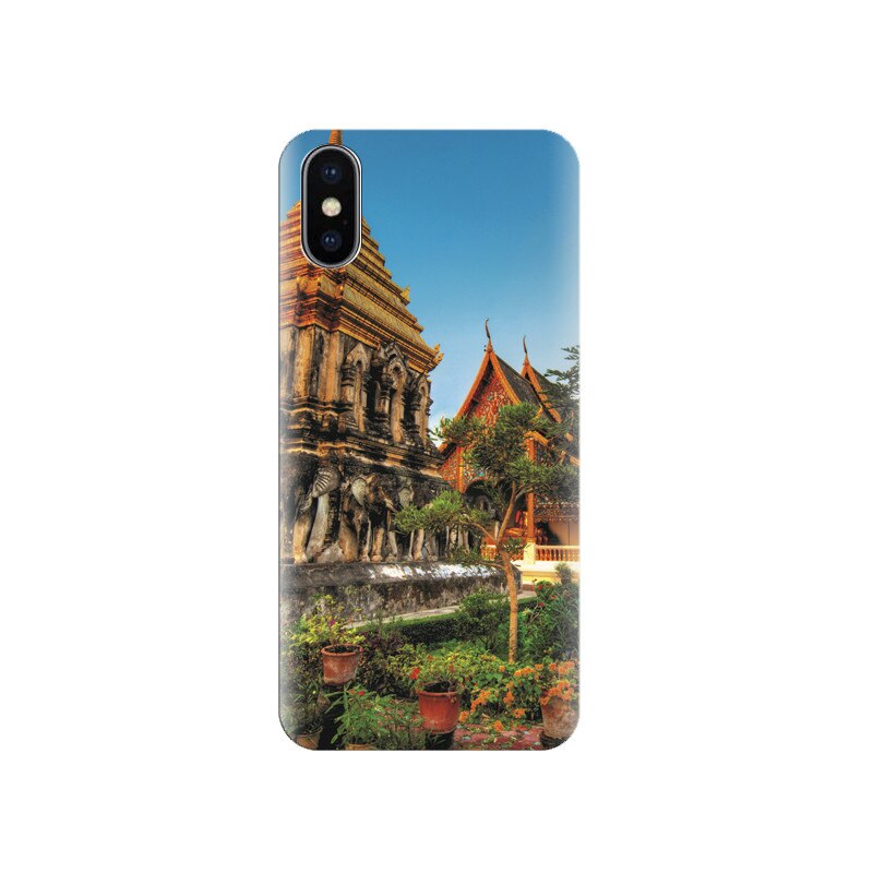 Husa silicon IPHONE X Thailand Temple