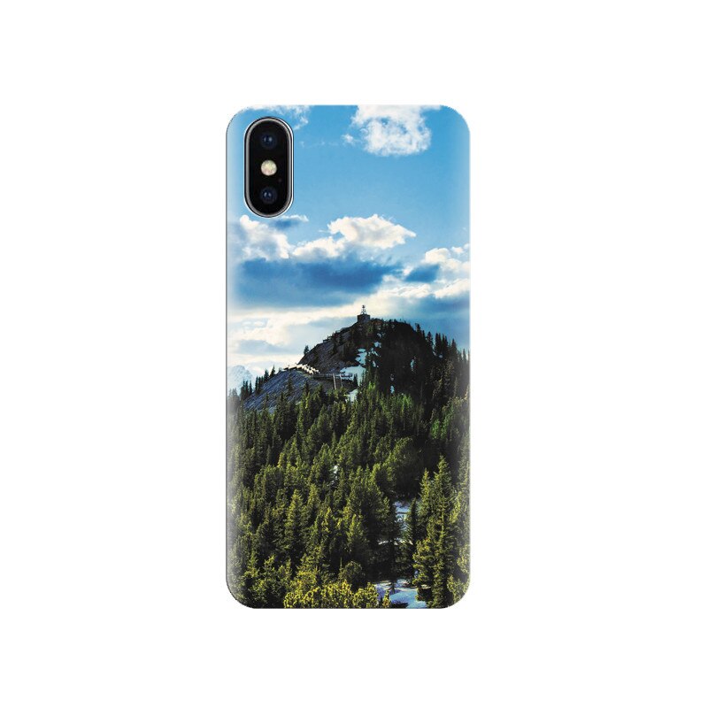 Husa silicon IPHONE X Sulphur Mountains Wide