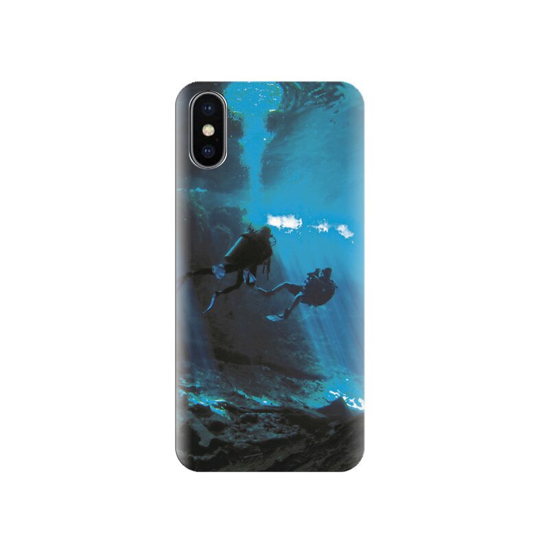 Husa silicon IPHONE X Super Diving Scene Unseen Photographs