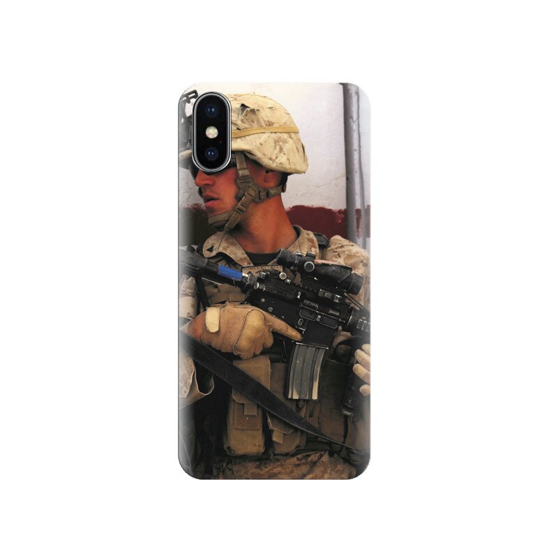 Husa silicon IPHONE X United States Marine Corps Of Military