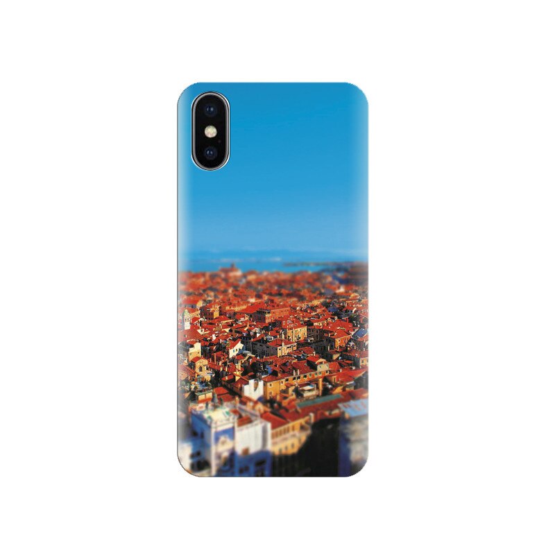 Husa silicon IPHONE X Venice City Fantastic Gallery