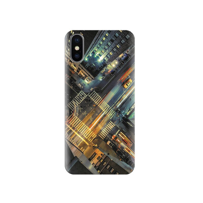 Husa silicon IPHONE X World Best City York Background Images