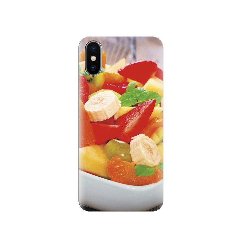 Husa silicon IPHONE X Wonderful Food Salad With Fruits