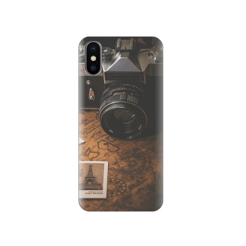 Husa silicon IPHONE X Zenit E Vintage Camera Technology Photos