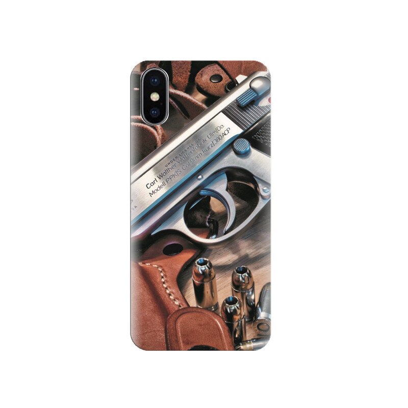 Husa silicon IPHONE X Walther Pistol Of Military Hqs